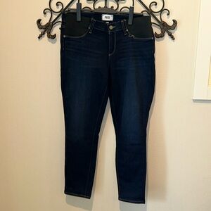 PAIGE "VERDUGO ANKLE" MATERNITY SKINNY JEANS SIZE 29